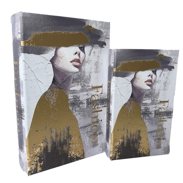 Διακοσμητικά Βιβλία/Κουτιά (Σετ 2τμχ) Espiel BIB106