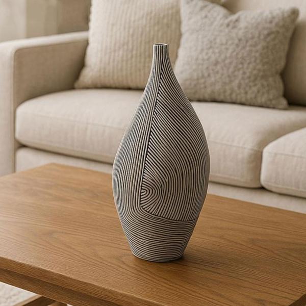 Διακοσμητικό Βάζο (19x11x51) Espiel FIK406