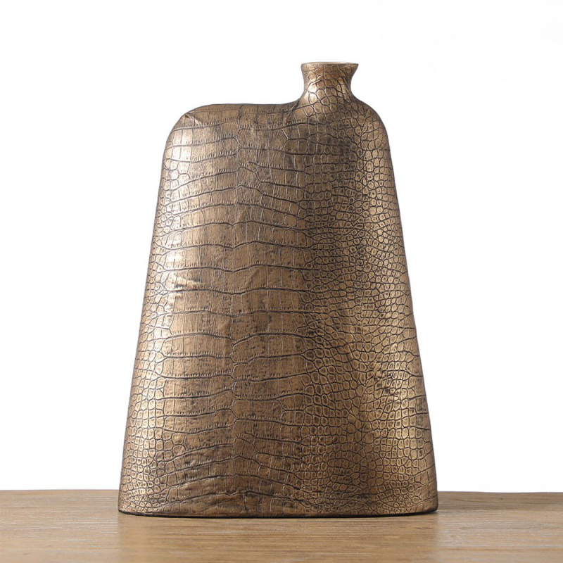 Διακοσμητικό Βάζο (29x8x40) Espiel Κροκό FIK415