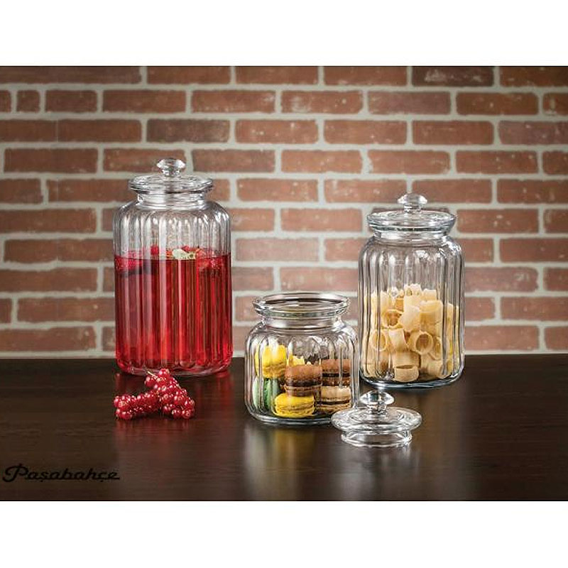 Δοχείο Αποθήκευσης 1 5Lt Pasabahce By Espiel Viva Sp96394G1 Home Οργάνωση & Αποθήκευση Κουζίνας Βάζα - Δοχεία Spitishop