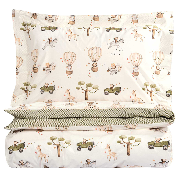 Παπλωματοθήκη Μονή (Σετ 160x240) Greenwich Polo Club Junior 8860