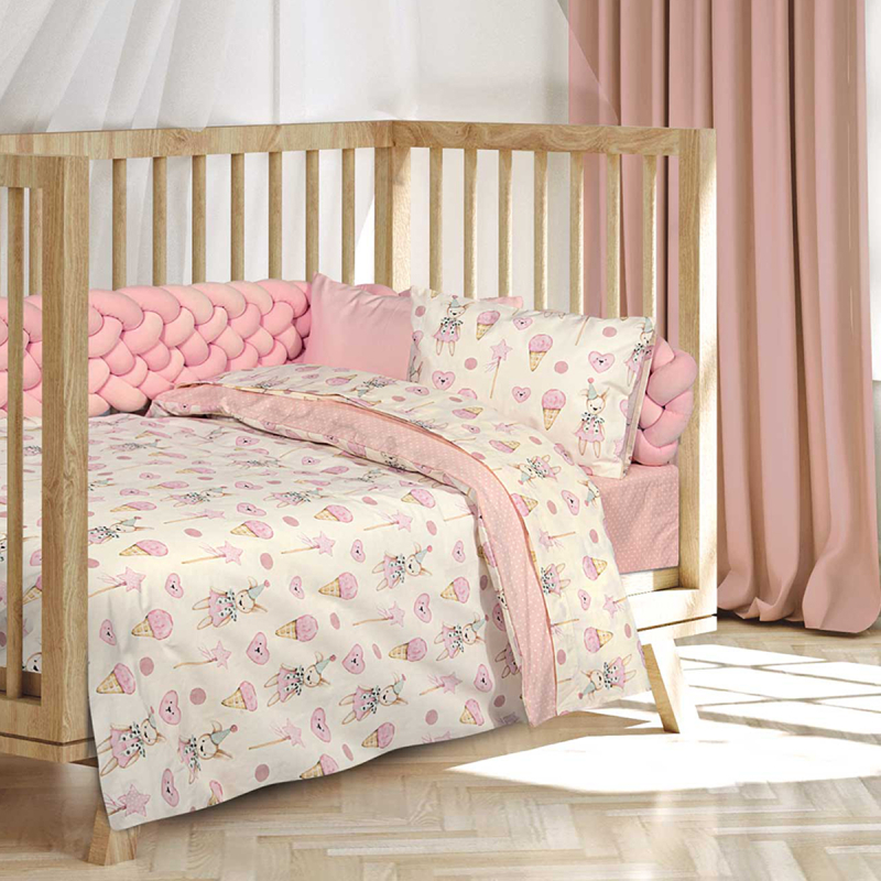 Σεντόνια Κούνιας (Σετ) Greenwich Polo Club Baby 8859