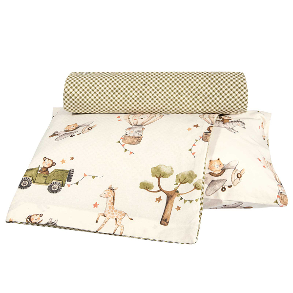 Σεντόνια Κούνιας (Σετ) Greenwich Polo Club Baby 8860