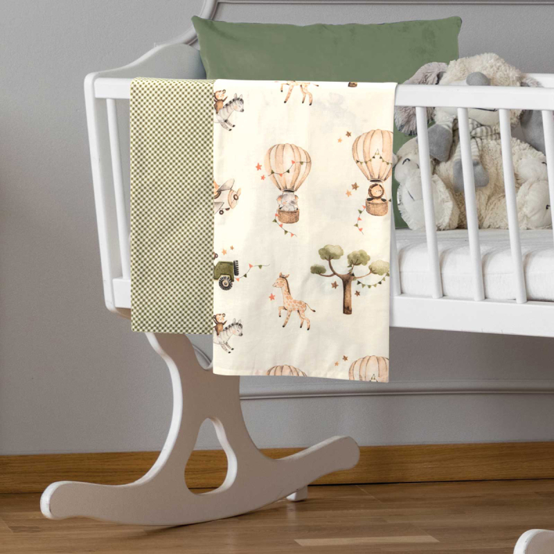 Σεντόνια Λίκνου (Σετ) Greenwich Polo Club Baby 8860