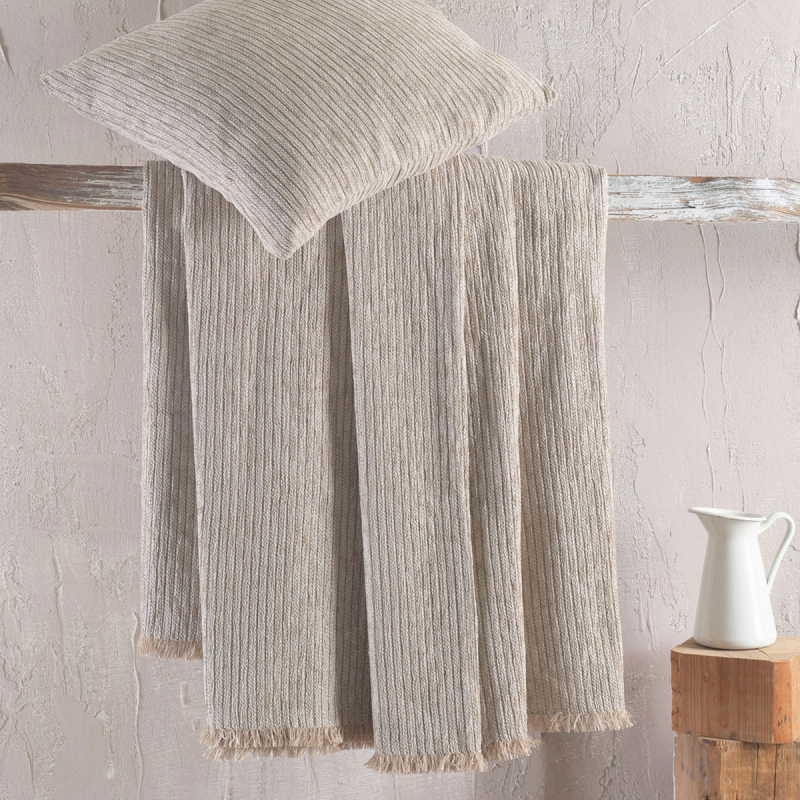 Ριχτάρι Καναπέ Τριθέσιου (180x280) Rythmos Hansel L.Beige