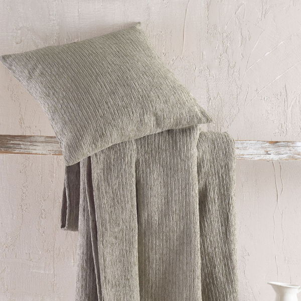 Διακοσμητική Μαξιλαροθήκη (40x40) Rythmos Hansel D.Beige