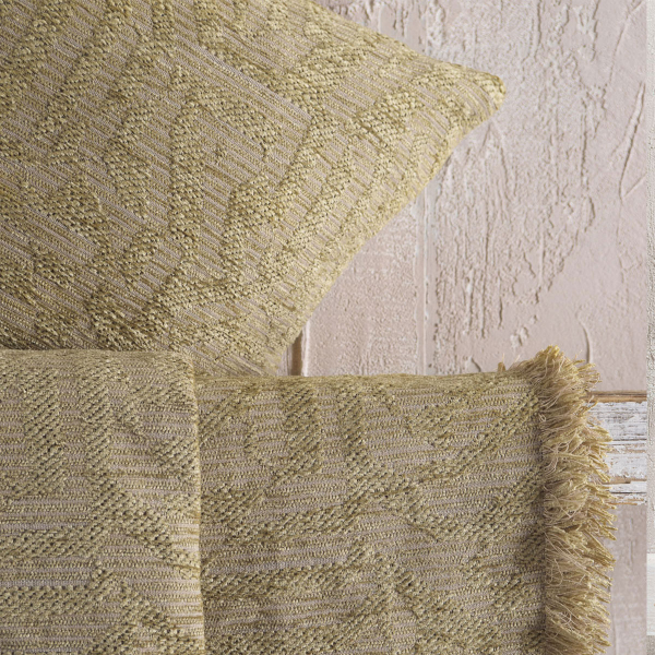 Διακοσμητική Μαξιλαροθήκη (40x40) Rythmos Melie Green