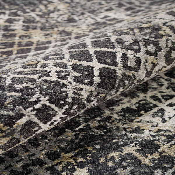 Χαλί (160x230) Βιοκαρπέτ Naf Naf Garbo 365A Anthracite