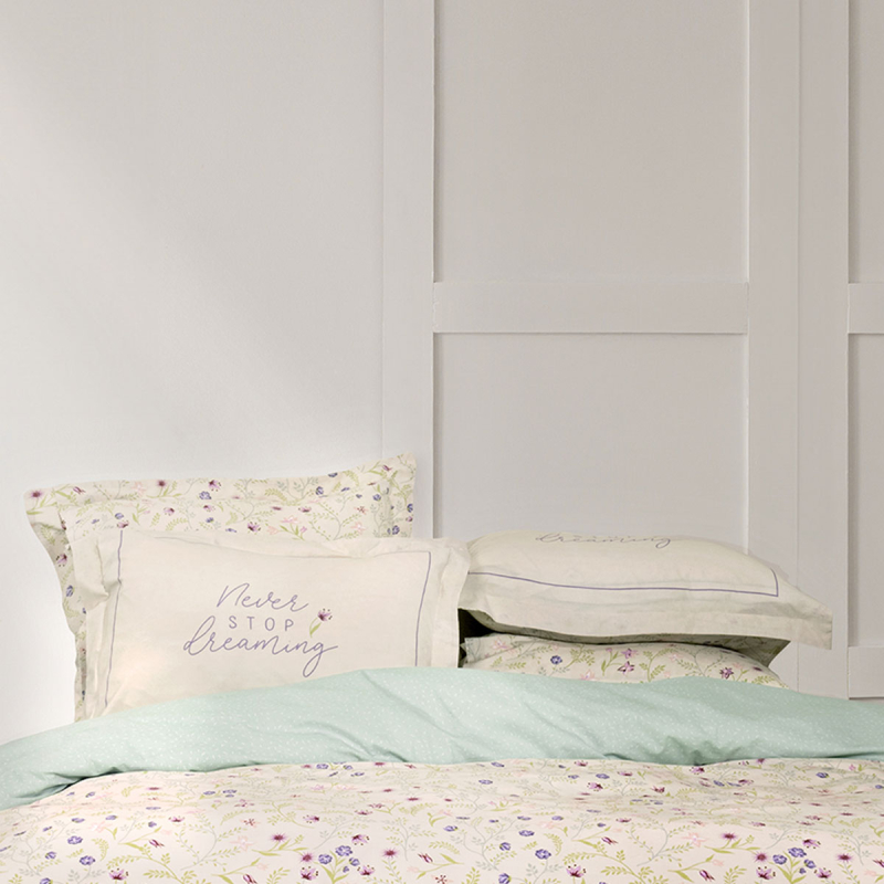 Ζεύγος Μαξιλαροθήκες Oxford (52x72) Nima Dream Garden