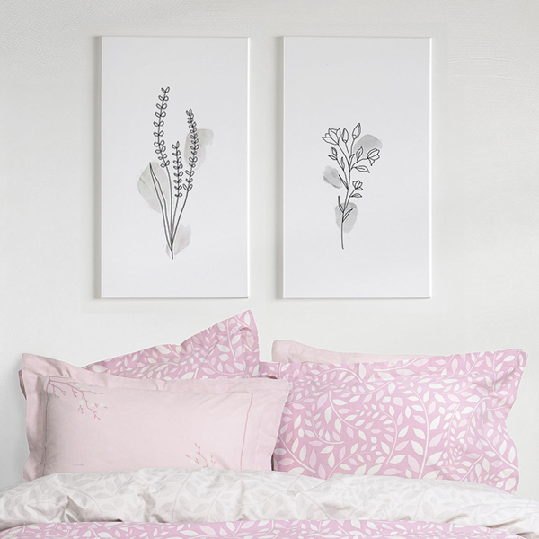 Ζεύγος Μαξιλαροθήκες Oxford (52x72) Nima Frozen