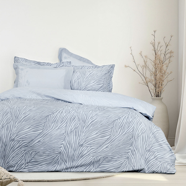 Παπλωματοθήκη King Size (Σετ 240x260) 2 Όψεων Nima Mocca