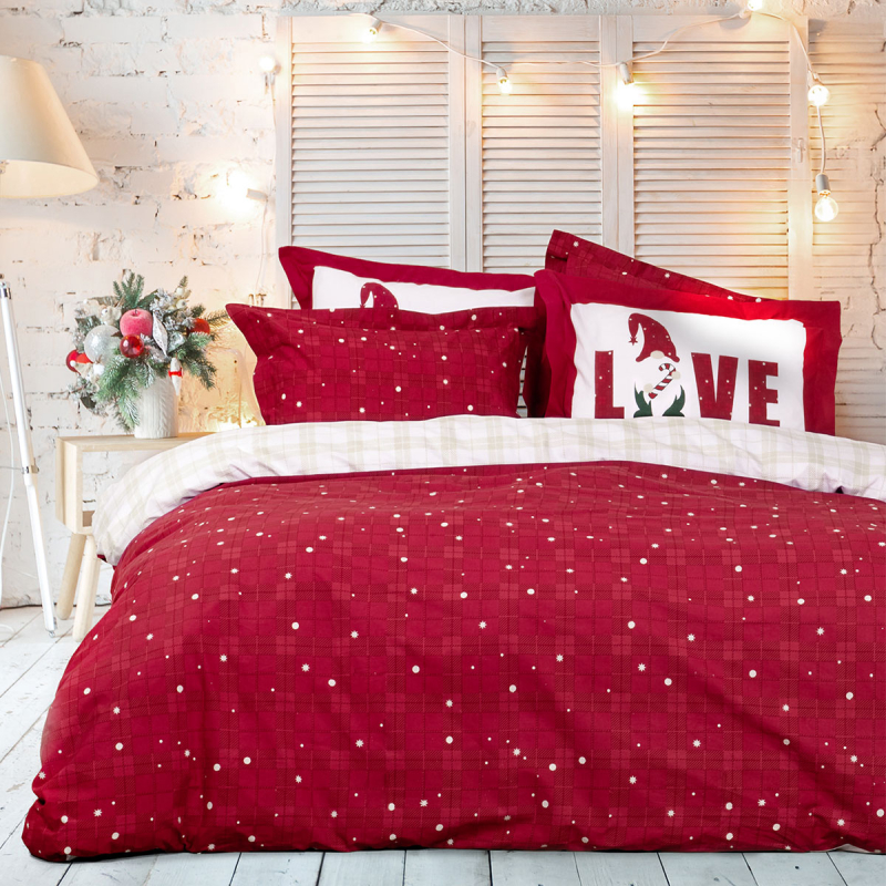 Παπλωματοθήκη King Size (Σετ 240x260) 2 Όψεων Nima Everlove