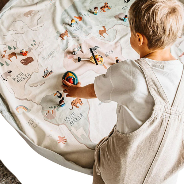 Σάκος/Στρώμα Παιχνιδιού Play&Go Worldmap