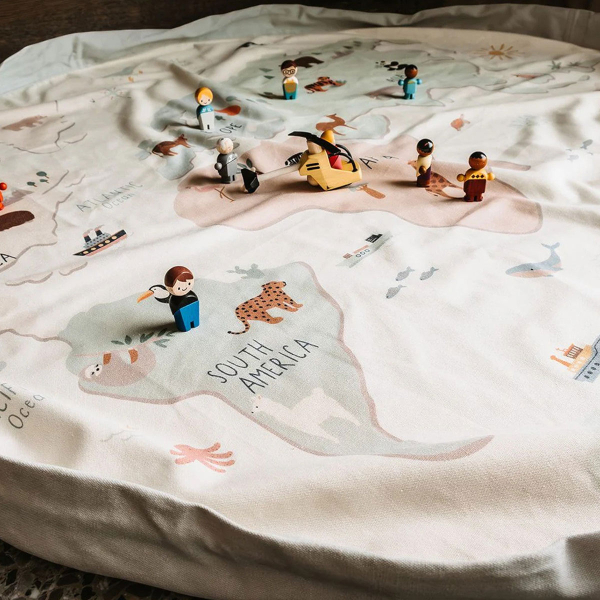 Σάκος/Στρώμα Παιχνιδιού Play&Go Worldmap