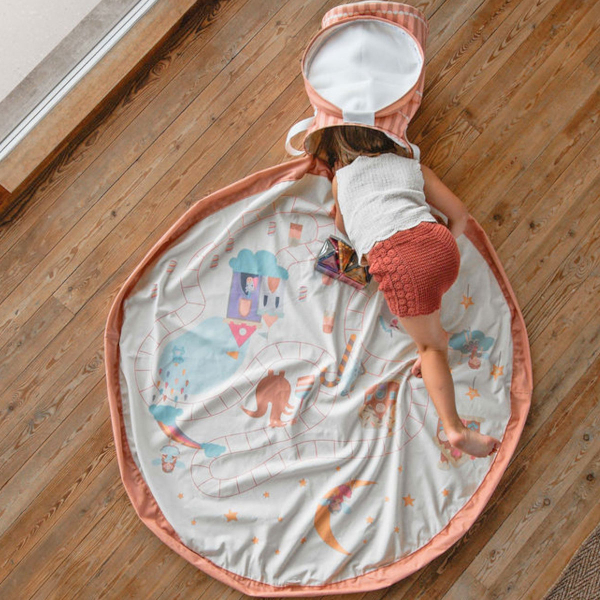 Καλάθι/Στρώμα Παιχνιδιού Play&Go Πριγκίπισσες