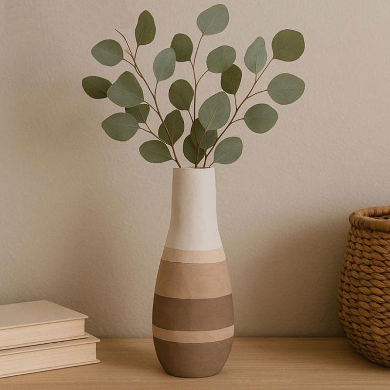 Διακοσμητικό Βάζο (Φ18x44.5) Espiel ΡΙΓΑ TOF238