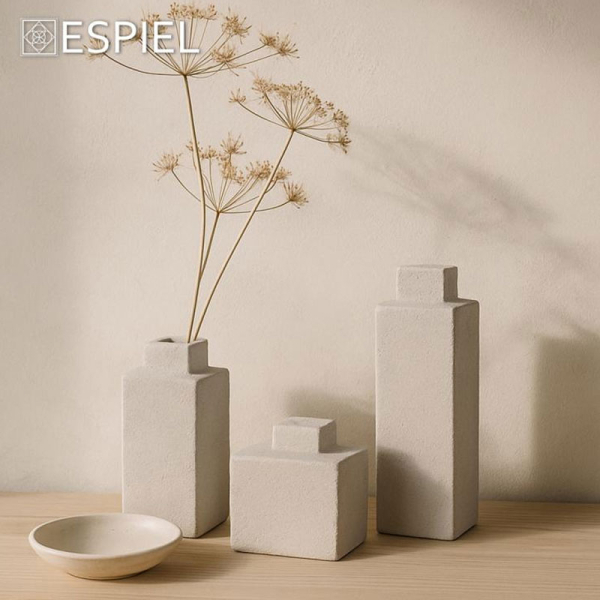 Διακοσμητικό Βάζο (11.5x11.5x35) Espiel TOF212