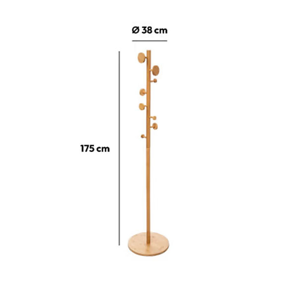 Καλόγερος Ρούχων (38x175) F-V Coat Bamboo Tree 167884