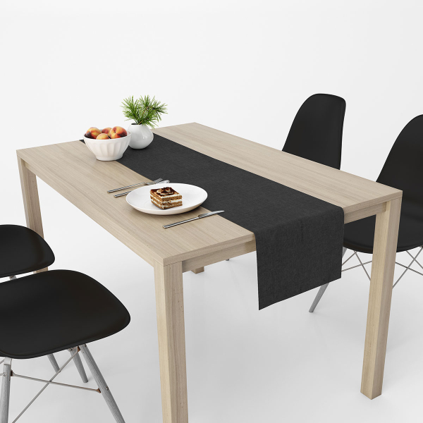 Αλέκιαστη Τραβέρσα (40x180) Dimcol Panama Black