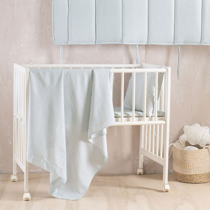 Σεντόνια Κούνιας (Σετ) Rythmos Motiv Green