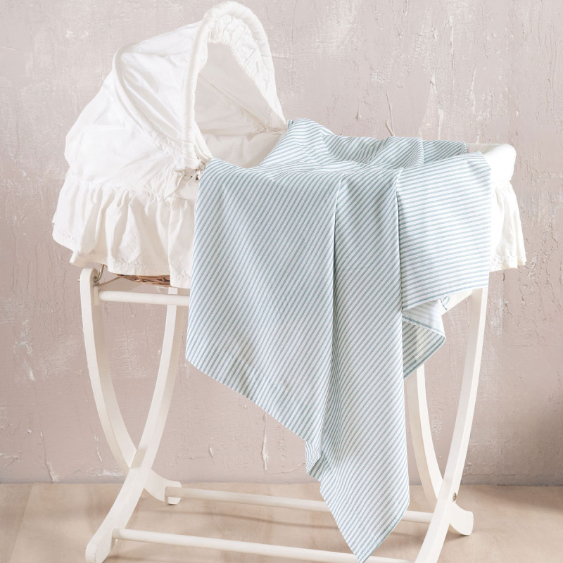 Σεντόνι Λίκνου Επίπεδο (80x110) Rythmos Motiv Green