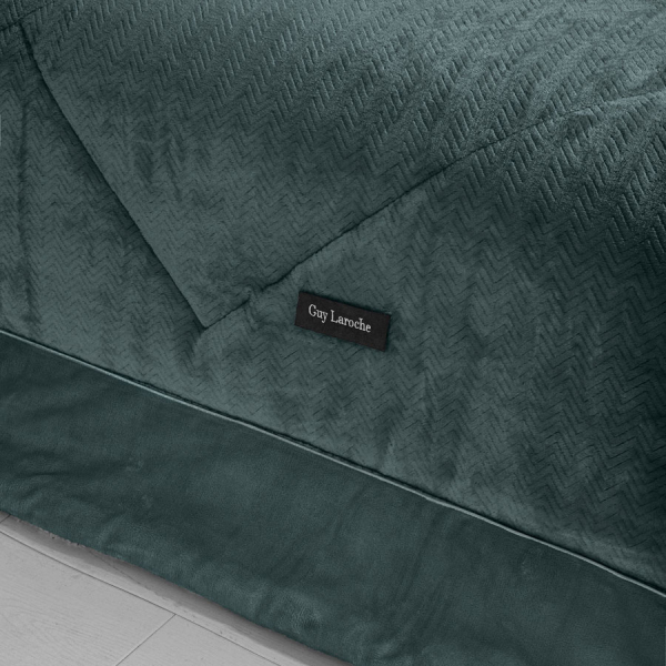 Κουβερτοπάπλωμα King Size (260x240) Guy Laroche Moore Emerald