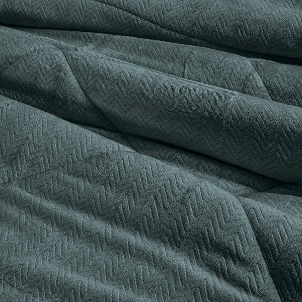 Κουβερτοπάπλωμα King Size (260x240) Guy Laroche Moore Emerald