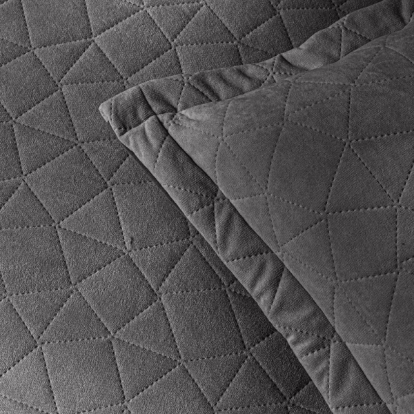 Διακοσμητική Μαξιλαροθήκη 2 Όψεων (40x40+3) Guy Laroche Avalon Carbon