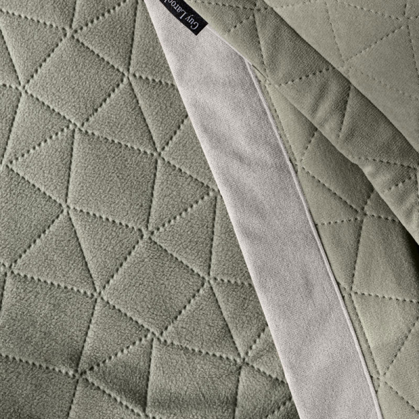 Ριχτάρι Πολυθρόνας (150x170) + Διακοσμητική Μαξιλαροθήκη (42x42+3) Guy Laroche Avalon Cement