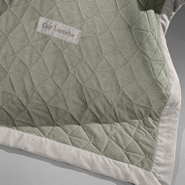 Ριχτάρι Καναπέ Διθέσιου (170x250) + Διακοσμητική Μαξιλαροθήκη (42x42+3) Guy Laroche Avalon Cement