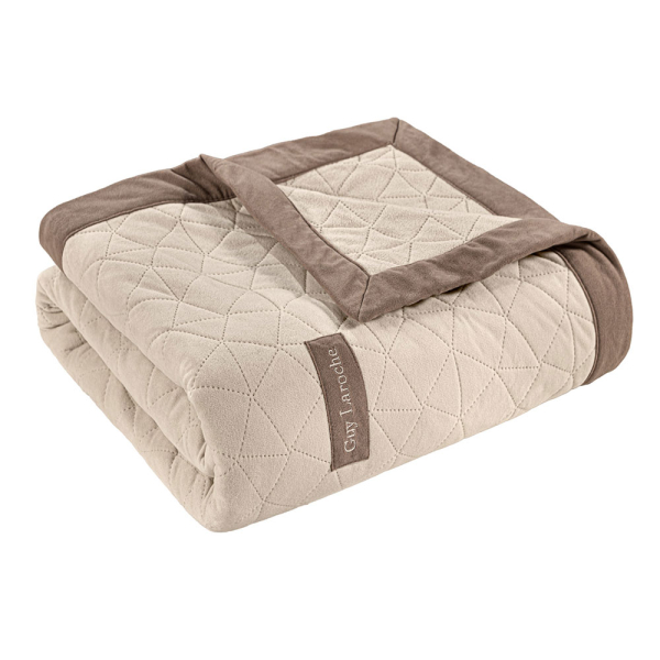 Ριχτάρι Καναπέ Τριθέσιου (170x300) + Διακοσμητική Μαξιλαροθήκη (42x42+3) Guy Laroche Avalon Cream