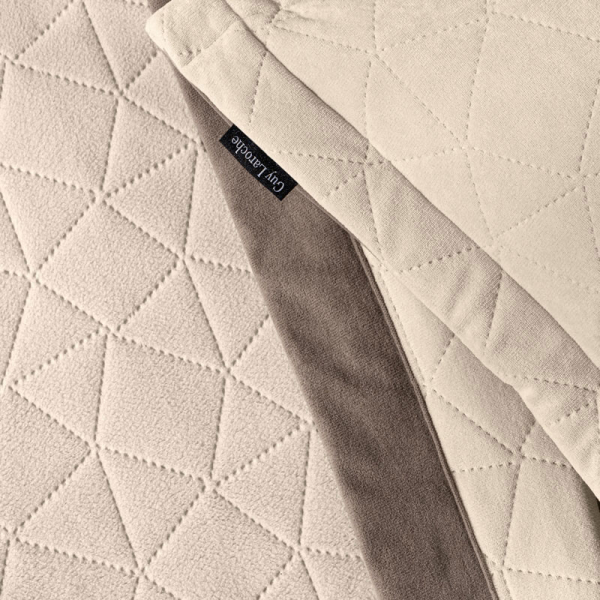 Ριχτάρι Καναπέ Τριθέσιου (170x300) + Διακοσμητική Μαξιλαροθήκη (42x42+3) Guy Laroche Avalon Cream