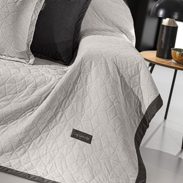 Ριχτάρι Καναπέ Τετραθέσιου (170x350) + Διακοσμητική Μαξιλαροθήκη (42x42+3) Guy Laroche Avalon Elephant