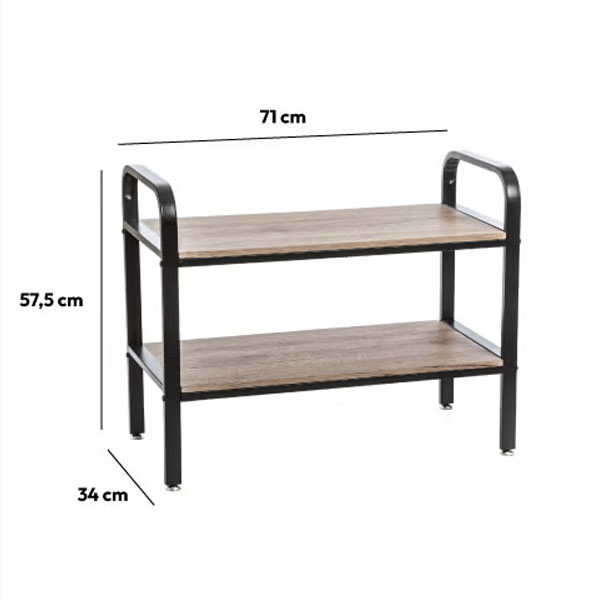 Παπουτσοθήκη 6 Θέσεων (71X34X57 5) F-V 160408 Home Έπιπλα Παπουτσοθήκες Spitishop