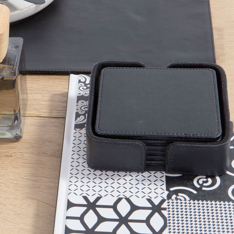 Σουβέρ (Σετ 6τμχ) Nef-Nef Homeware Lethal Black