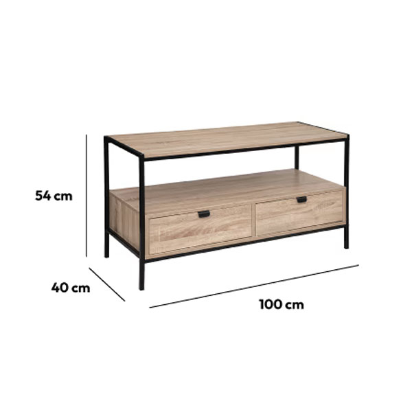 Έπιπλο Τηλεόρασης (100X40X54) F-V Tv Unit Aliaj 181375 Home Έπιπλα Σαλονιού Spitishop