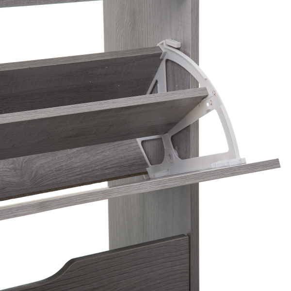 Παπουτσοθήκη Με 3 Ράφια/18 Θέσεων (60x23x119) F-V Grey 160392A