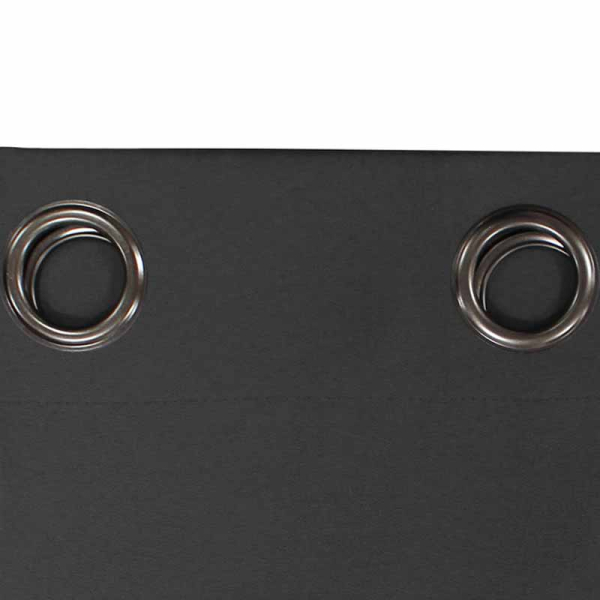 Κουρτίνα Παραθύρου (140x180) Με Τρουκς L-C Essentiel Noir 1609131