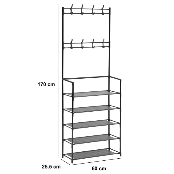 Έπιπλο Εισόδου (60x25.5x170) F-V Entryway 205588