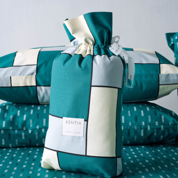 Παπλωματοθήκη Υπέρδιπλη (Σετ 225x245) 2 Όψεων Kentia Versus Cubi 07