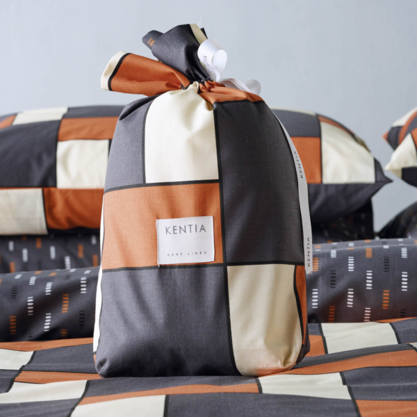 Παπλωματοθήκη Μονή (Σετ 165x245) 2 Όψεων Kentia Versus Cubi 24