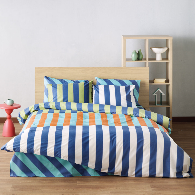 Παπλωματοθήκη Υπέρδιπλη (Σετ 225x245) 2 Όψεων Kentia Versus Fiaba 19