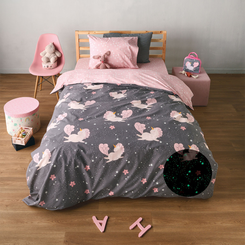 Φωσφοριζέ Σεντόνια Μονά (Σετ) Kentia Kids Nyati