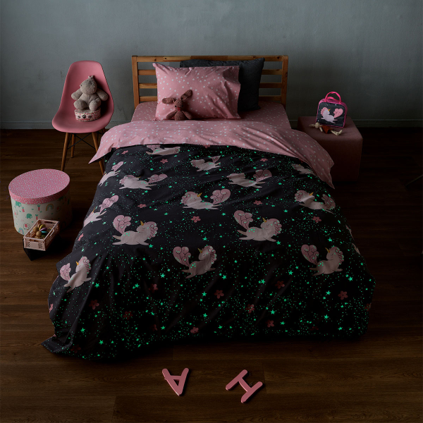 Φωσφοριζέ Σεντόνια Μονά (Σετ) Kentia Kids Nyati