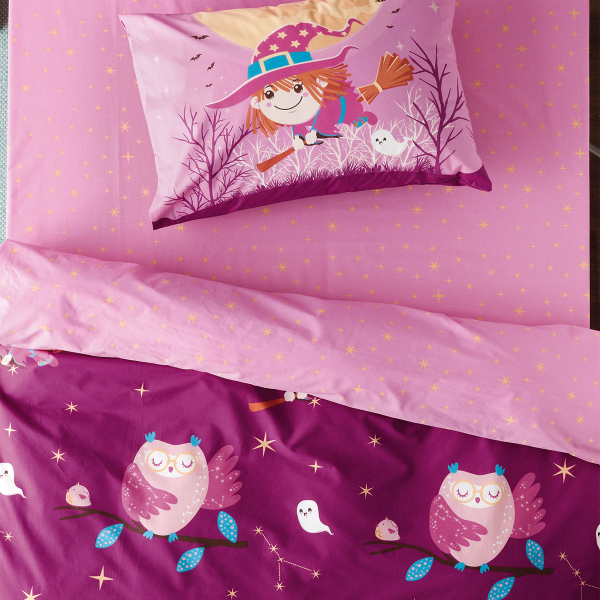 Παπλωματοθήκη Μονή (Σετ 165x245) 2 Όψεων Kentia Kids Hans