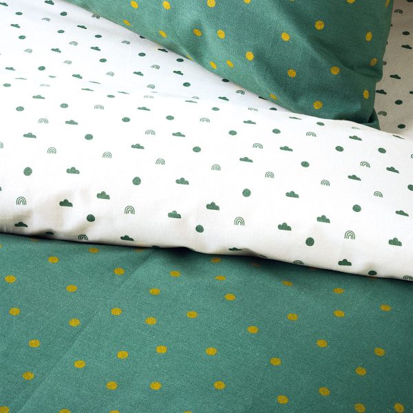 Παπλωματοθήκη Μονή (Σετ 165x245) 2 Όψεων Kentia Kids Picadily