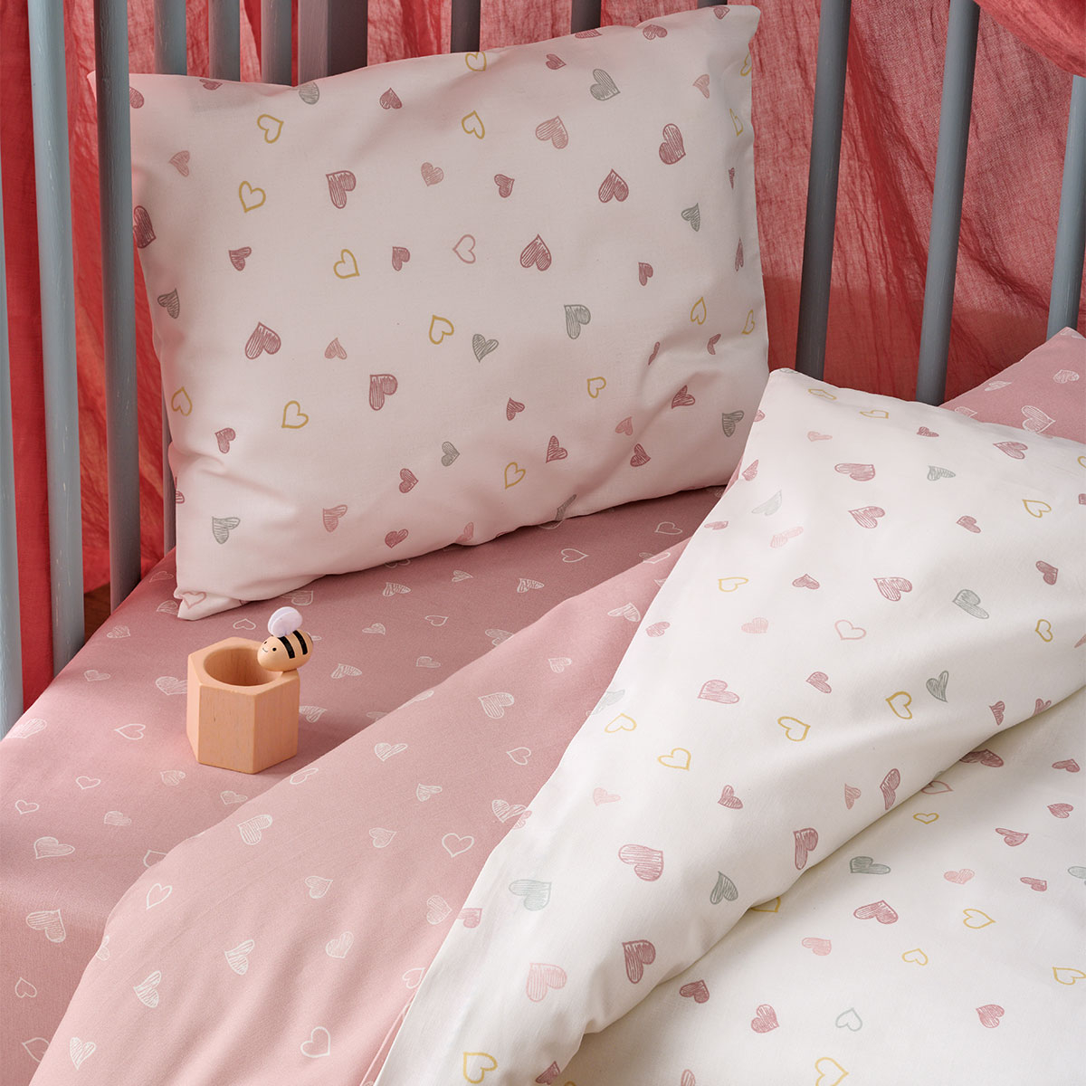 Σεντόνια Λίκνου (Σετ) Kentia Baby Marker 18 Home Βρεφικά Προίκα Μωρού Spitishop