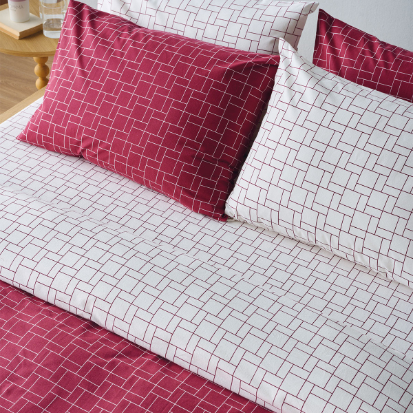 Παπλωματοθήκη Μονή (Σετ 165x245) 2 Όψεων Kentia Loft Dodici 05