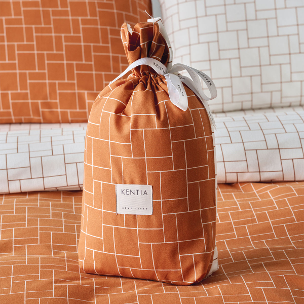 Παπλωματοθήκη Μονή (Σετ 165x245) 2 Όψεων Kentia Loft Dodici 06