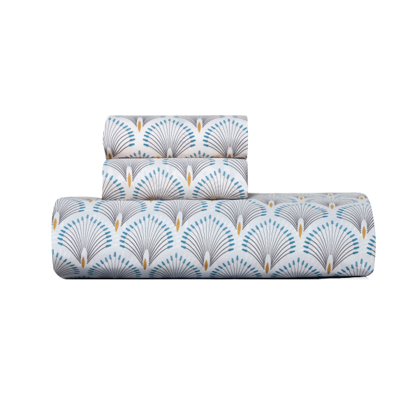 Παπλωματοθήκη Υπέρδιπλη (Σετ 220x240) 2 Όψεων Kentia Stylish Arco 01